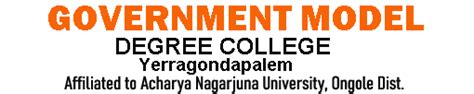 Government Model Degree college