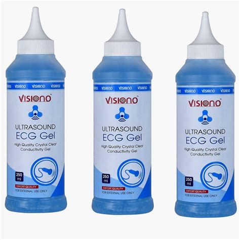 Acco Ultrasound Gel - Pack of 3 bottles(250ML) | Ultrasound Gel for ...