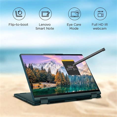 Lenovo Yoga 6 with 1Yr ADP AMD Ryzen 7 Octa Core 7730U - (16 GB/1 TB ...