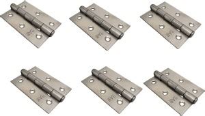 hinglaj Heavy Stainless Steel Premium Door Hinge_256 Butt/Mortise Hinge ...