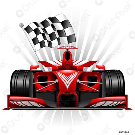Red Race Car