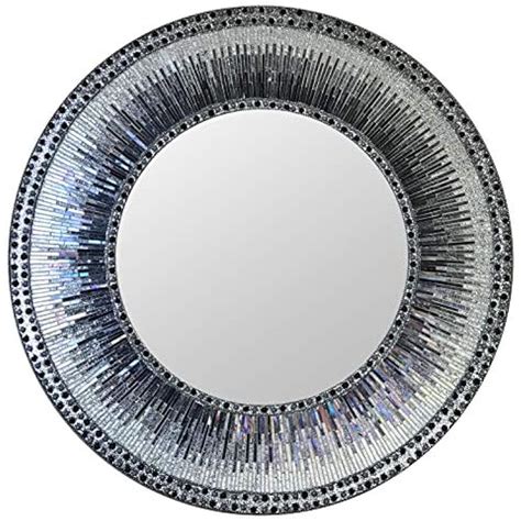 DecorShore Kaleidoscope 24 Inch Wall Mirror, Luxe India | Ubuy