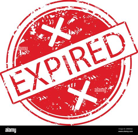 Date d'expiration du tampon en caoutchouc et date de fin, limite de temps et durée limitée ...