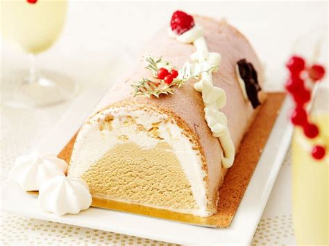 recette bûche noël glacée