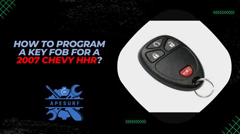 How to Program a Key FOB for 2011 Chevy HHR 的图像结果