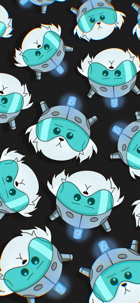 Rick and Morty Wallpaper with Snowball the Dog - Wallpapers Clan