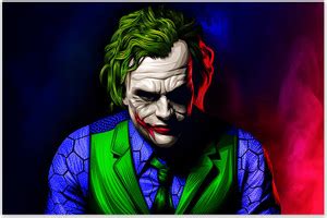 Large Wall Poster | Joker - The Villain | Hollywood | Laminated ...