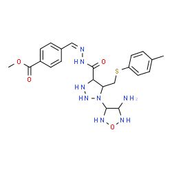 Methyl 4-[(Z)-({[1-(4-amino-1,2,5-oxadiazolidin-3-yl)-5-{[(4 ...