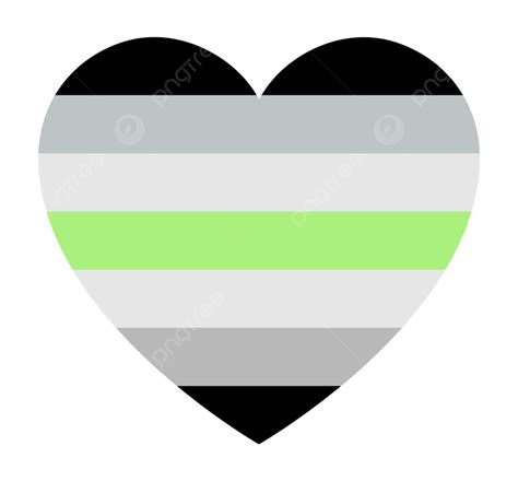 Pride Flags Vector PNG Images, Agender Pride Flag Art Asexual ...