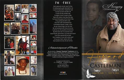 Howard Dominick Castleman Obituary | AA Rayner and Sons Funeral Homes