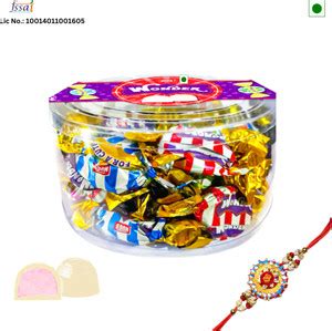 Hugs Rakhi Chocolate Gift – Designer Rakhi with Gold Twist Milk ...