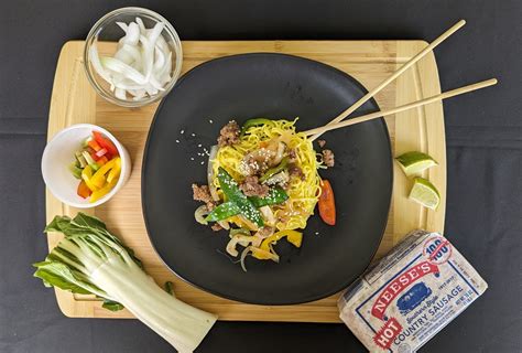 NC Sausage Stir Fry | Neese's Sausage