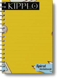 Kipplo Spiral Yellow Sheet Notebook A4 Notebook Ruled 450 Pages Price ...