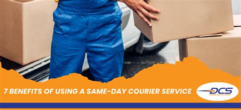 7 Benefits of Using a Same-Day Courier Service