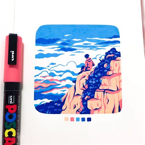 Image result for Posca Paint Pen Tutorials