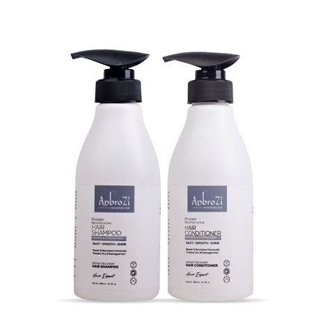 Protein Reconstructive Hair Shampoo & Conditioner (300ml) Combo ...