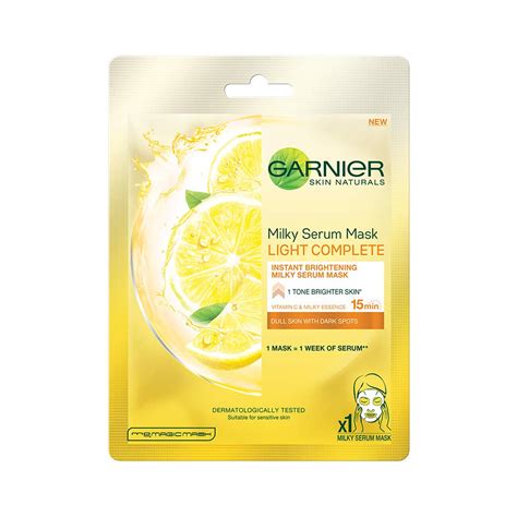 Buy Garnier Skin Naturals, Light Complete, Face Serum Sheet Mask ...