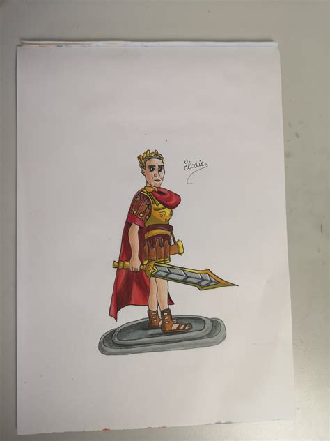 Julius Caesar drawing : r/RiseofKingdoms