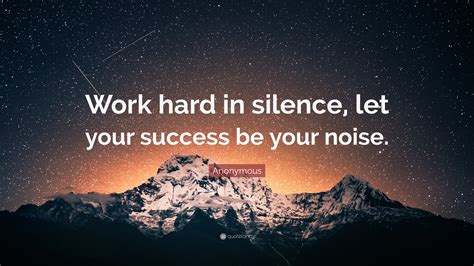 Frank Ocean Quote: “Work hard in silence, let your success be your ...