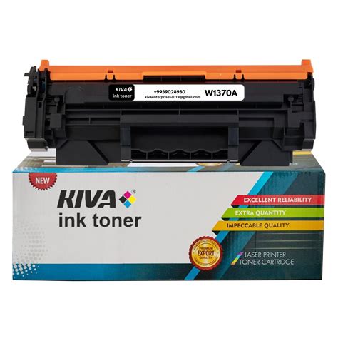 KIVA ink toner 137A / W1370A Black Colour Toner Cartridge Compatible ...