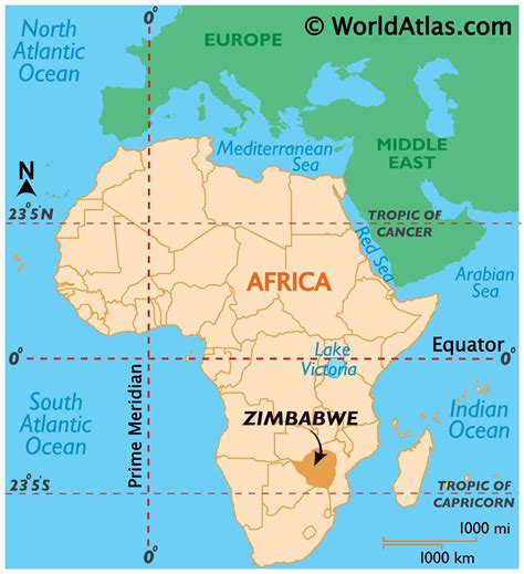Zimbabwe Maps & Facts - World Atlas