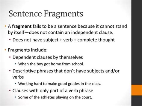 Example of Sentence Fragment Examples 的图像结果