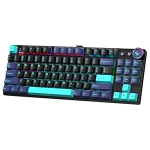 Amazon.in: Buy AULA Tri-Mode (2.4G/Bluetooth/Wired) Hot Swappable RGB ...
