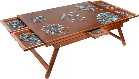 Jumbl 1500-Piece Puzzle Board Rack wLegs | 27” x India | Ubuy
