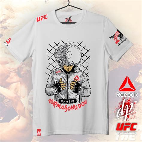 Fightwear UFC MMA Khabib White Edt Nurmagomedov Hypebeast Streetwear ...