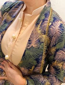 Leaf Foil Print Coordinate – TPS Clothing