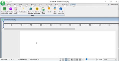 Final Draft скачать на Windows бесплатно