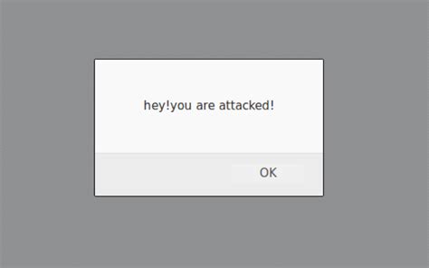 XSS Attack Example 的图像结果