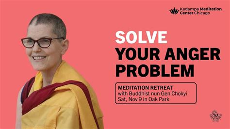 Solve Your Anger Problem: Meditation Retreat, Kadampa Meditation Center ...