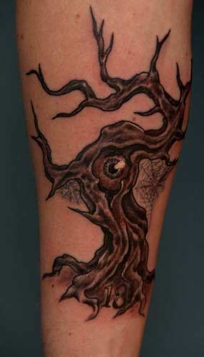 Image result for Monster Tree Tattoo Drawing