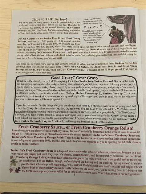 Trader Joe's Weekly Ad Thanksgiving 2022, November - Trader Joe's Reviews