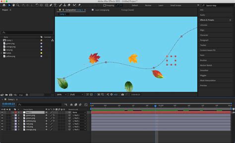 Using Adobe After Effects 的图像结果