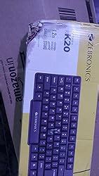 Amazon.in: Buy Zebronics USB Keyboard with Rupee Key, USB Interface and ...