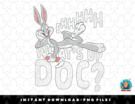 Looney Tunes Bugs Bunny Whats Up Doc png, sublimation, digit - Inspire ...