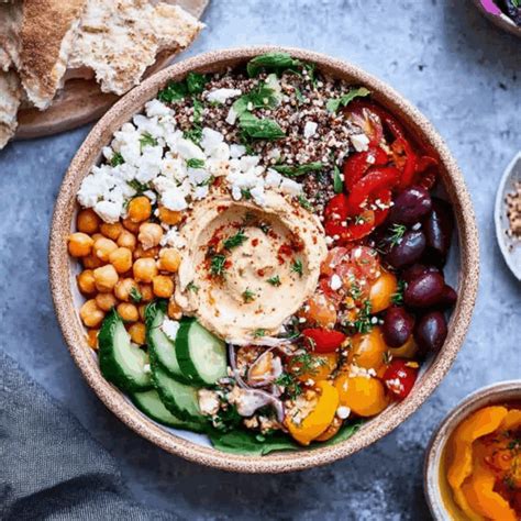 Mediterranean Bowl - Easy, Healthy Recipe (5 Ingredients) - recipe maestro
