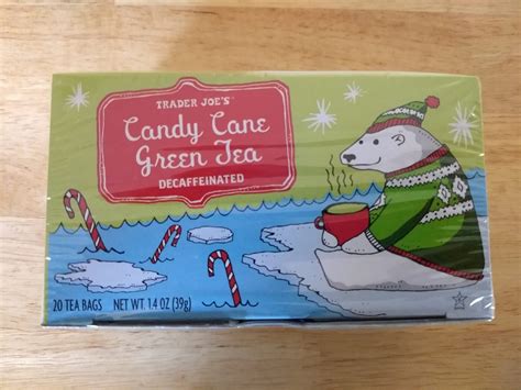 Trader Joe's: Candy Cane Green Tea | Aldi Reviewer