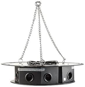 TELE NET Surround Ultrasonic Sound Metal Monkey Repeller (Black ...