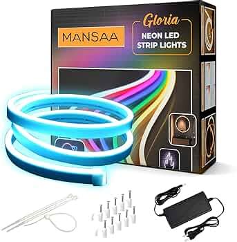MANSAA Neon Light Strip | 18 Months Warranty, 5 Meter | Led Strip ...
