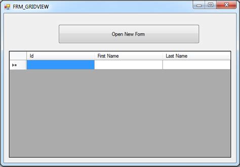 How to Add a Row to DataGridView From Another Form in Vb.net 的图像结果