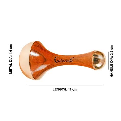Casaveda Double Side Face Glow Kansa Wand – Casa Veda