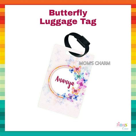 Personalized Luggage Tag | Luggage tags, Childrens luggage, Mom charm