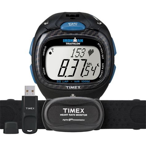 Buy Timex Full-Size T5K489 Ironman Race Trainer Pro Watch Kit Online at ...