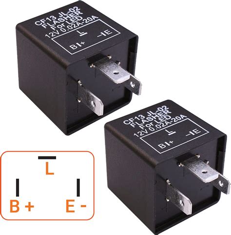 Adjustable Electronic Flasher Relay at Priscilla Roberts blog