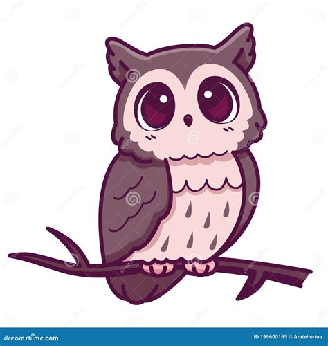 Owl Drawing Cute at Summer Mathew blog