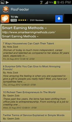 Image result for Android RSS Tutorial
