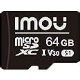 Imou MicroSDXC Memory Card 64 GB, Up to 95/25 MB/sec, Class 10-U1, UHS ...